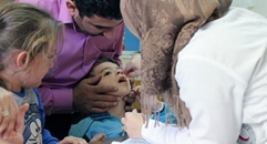 In Syria, SARC provides polio immunizations